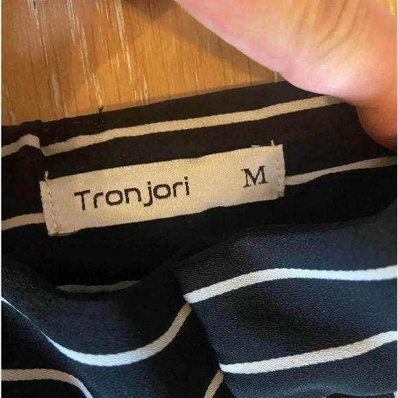 Tronjori Women High Waist Casual Wide Leg Long Palazzo Pants Trousers  Medium - Picture 11 of 12